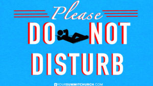 Do Not Disturb pt.1